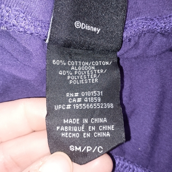 Disney Purple and White Graphic Sweatpants - Picture 4 of 17